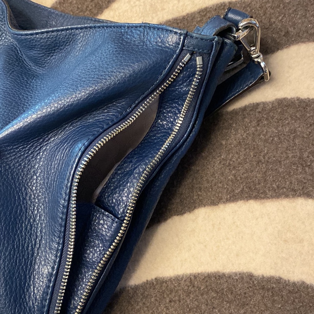 Michael Kors navy leather hobo bag - Picture 10 of 16
